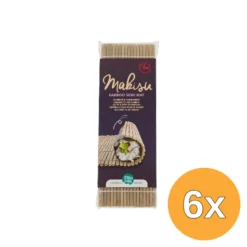6x Terrasana Bamboe Sushi Matje (1 stuk)