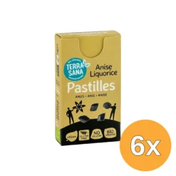 6x TerraSana Droppastilles anijs bio (25 gr)