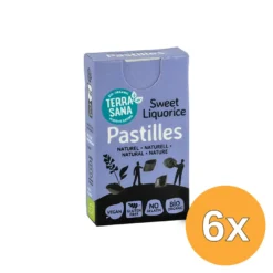 6x TerraSana Droppastilles naturel bio (25 gr)