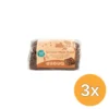 3x Terrasana Gekiemd Brood Naturel / Tarwe Bio (400 gr)