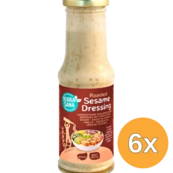 6x TerraSana Geroosterde Sesamdressing (210 gr)