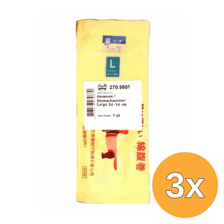 3x Terrasana Haramaki Maag/Nierwarmer Large (1 stuk)
