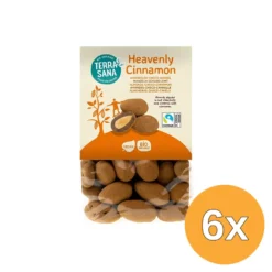 6x TerraSana Heavenly cinnamon choco bio (150 gr)