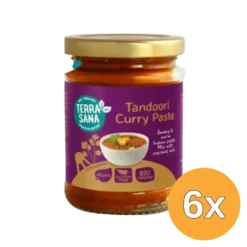 6x Terrasana Indiase Tandoori Currypasta (130 gr)