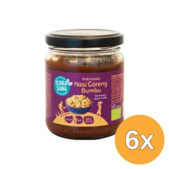 6x Terrasana Indonesische Nasi Goreng Boemboe Bio (200 gr)
