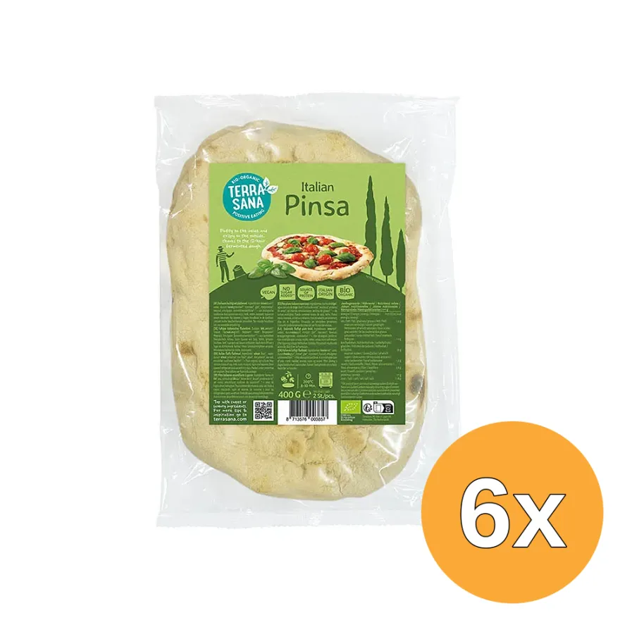 6x Terrasana Italien Pinsa (400 gr)