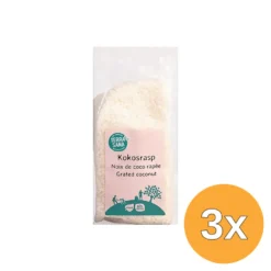 3x Terrasana Kokosrasp Bio (250 gr)