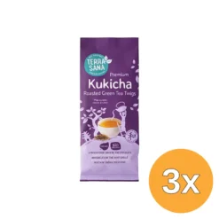 3x Terrasana Kukichagroene Thee Twijgen Bio (75 gr)