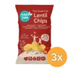 3x Terrasana Linzenchips Thai Sweet Chilli (75 gr)