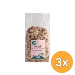 3x Terrasana Muesli Noten & Zuidvruchten Bio (1000 gr)