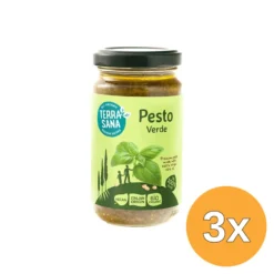 3x Terrasana Pesto Verde Bio (180 gr)