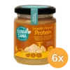 6x TerraSana Proteïne Pindakaas Fijn (250 gr)