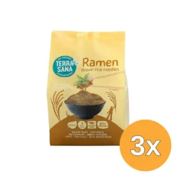 3x TerraSana Ramen bruine rijst bio (280 gr)