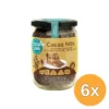 6x Terrasana Raw Cacao Nibs In Glas Bio (230 gr)