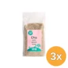 3x Terrasana Raw Chia Zaad Wit Bio (300 gr)