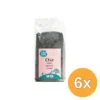 6x Terrasana Raw Chia Zaad Zwart Bio (600 gr)