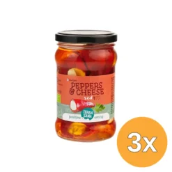 3x Terrasana Rode Peper Gevuld Bio (270 gr)