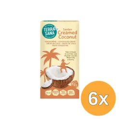 6x Terrasana Santen Creamed Coconut (200 gr)