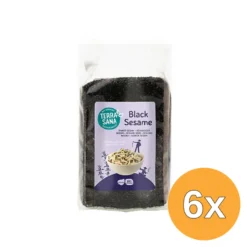 6x Terrasana Sesamzaad Zwart Ongepeld Bio (175 gr)