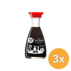 3x TerraSana Shoyu Sojasaus Table Dispenser Bio (150 ml)