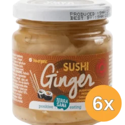 6x Terrasana Sushi Gember Bio (190 gr)