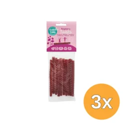 3x TerraSana Twists Dropkabels Framboos (75 gr)