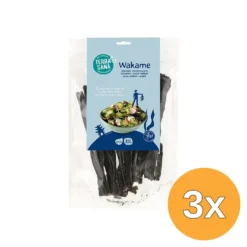 3x Terrasana Wakame Type A Bio (50 gr)