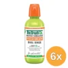 6x The Breath Co Mondwater Mild Mint (500 ml)