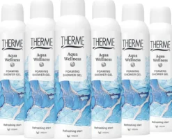 6x Therme Aqua wellness foam shower (200 ml)