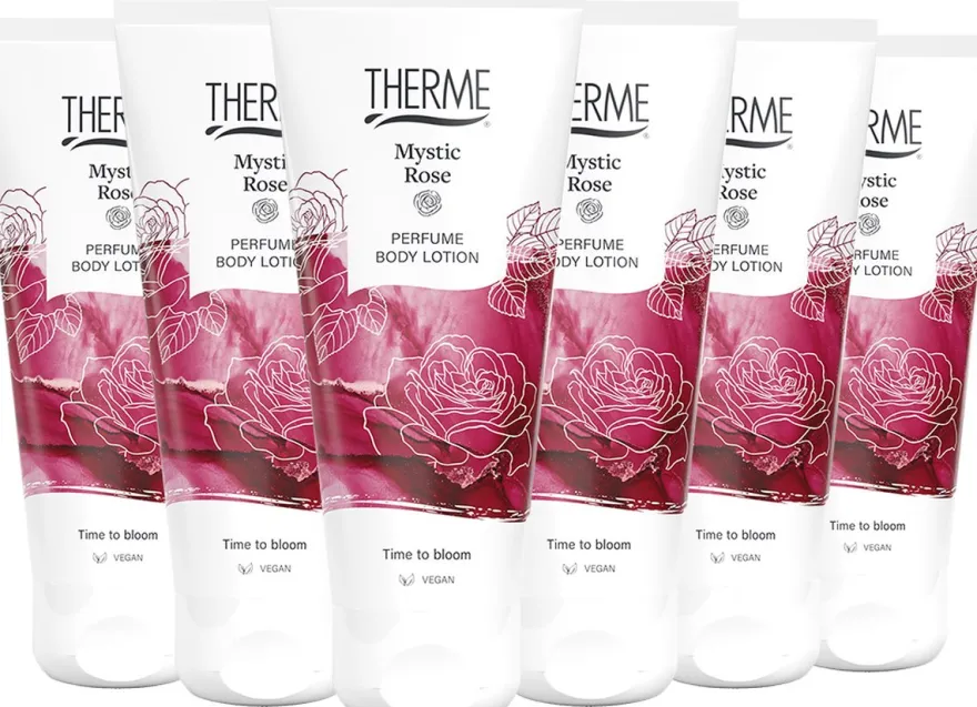 6x Therme Bodylotion mystic rose (200 ml)