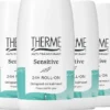 6x Therme Deoroller anti-transpirant sensitive (60 ml)