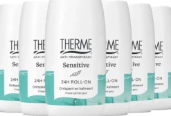 6x Therme Deoroller anti-transpirant sensitive (60 ml)