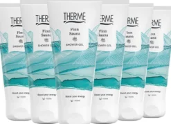 6x Therme Finn sauna fresh showergel (200 ml)