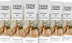 6x Therme Hammam body oil spray (125 ml)