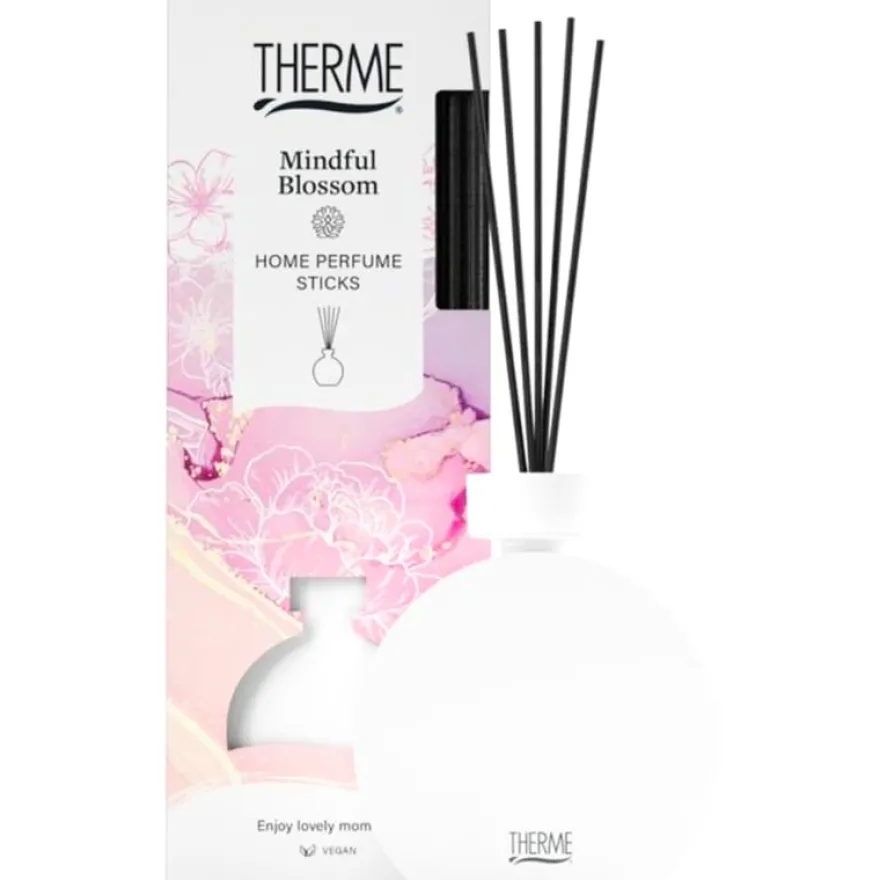 6x Therme Home Perfume Sticks Mindful Blossom (150 ml)