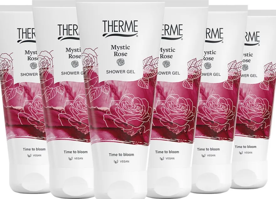 6x Therme Showergel mystic rose (200 ml)