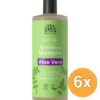 6x Urtekram Shampoo aloe vera droog haar (500 ml)