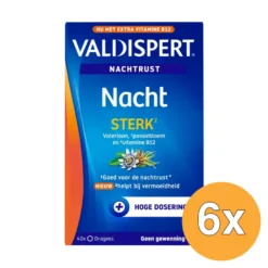 6x Valdispert Nacht Sterk (40 dragees)