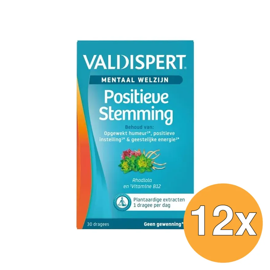 12x Valdispert Positieve Stemming (30 dragrees)