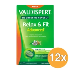 12x Valdispert Relax & Fit (24 tabletten)
