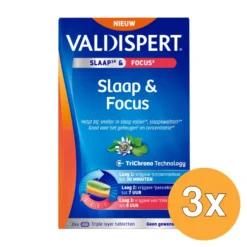 3x Valdispert Slaap & Focus (24 tabletten)