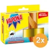 2x Vapona Vliegenvangers (4 stuks)