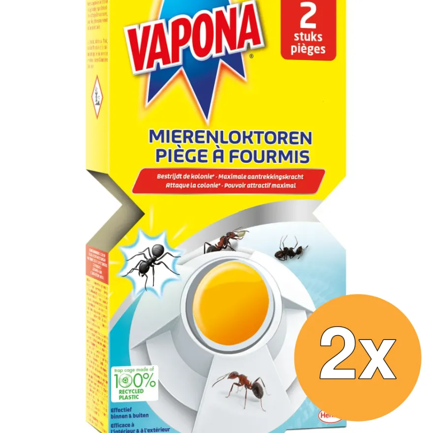 2x Vapona Volcano – Mierenloktoren (2 stuks)