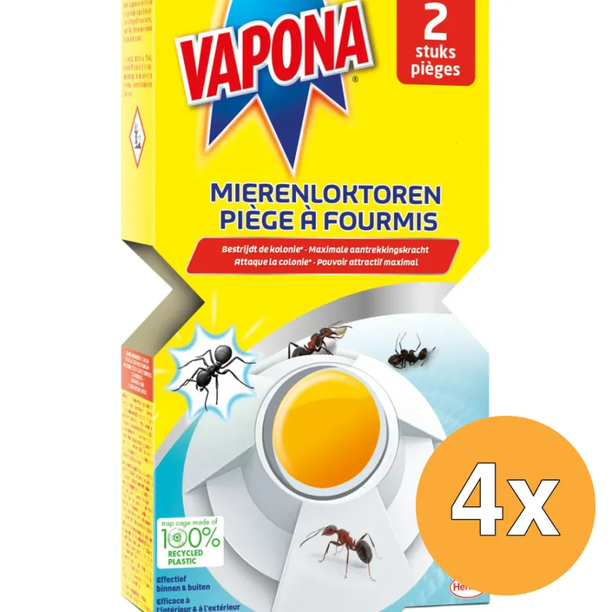 4x Vapona Volcano – Mierenloktoren (2 stuks)