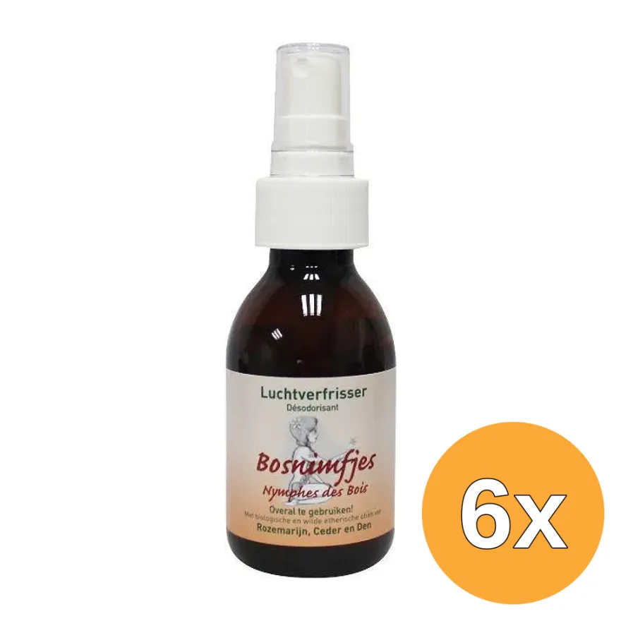 6x Verillis Luchtverfrisser Bosnimfjes (110 ml)