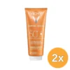2x Vichy Capital Soleil Invisible Hydrating Protective Milk SPF50+ (300 ml)