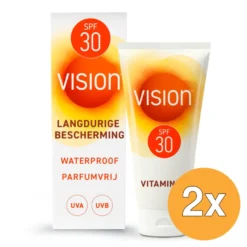 2x Vision Every Day Sun Protection SPF30 (180 ml)