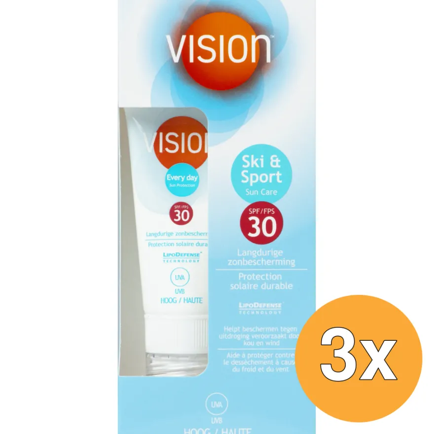 3x Vision Sport Sun Care SPF30 (20 ml)