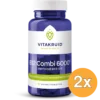 2x Vitakruid B12 Combi 6.000® met Actief Folaat Vitamine (120 smelttabletten)