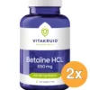 2x Vitakruid Betaïne HCL 650 mg (120 tabletten)